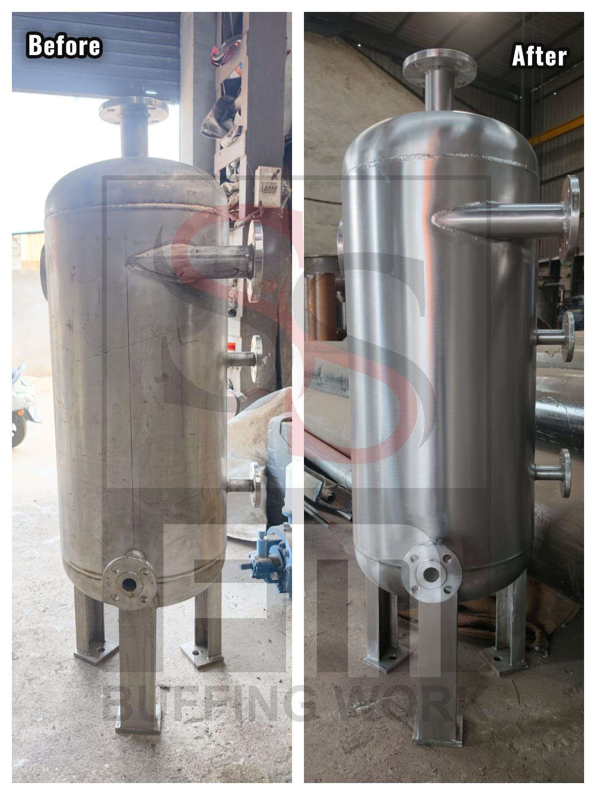 Brass Valve Mirror Polish