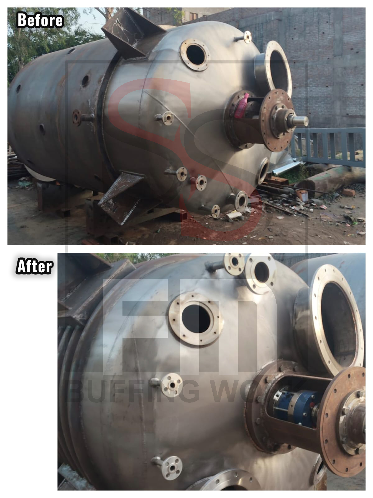 All Buffing Job Work for casting components